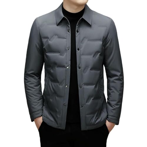 Doudoune à revers homme veste automne tendance légère doudoune chaude chic