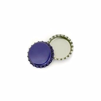 Dark Blue Bottle Caps for Homebrewing Approx. 144 Count