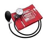 American Diagnostic Corporation PROSPHYG Aneroid Sphyg, Adult, Red 1/EA