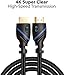 50ft (15.2M) High Speed HDMI Cable Male to Male with Ethernet Black (50 Feet/15.2 Meters) Supports 4K 30Hz, 3D, 1080p and Audio Return CNE01883
