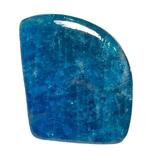 Apatite bleue naturelle cabochon pour bague pendentif collier