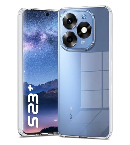 Image of Soft Silicone TPU Back Cover Compatible with itel S23+ / itel S23 Plus