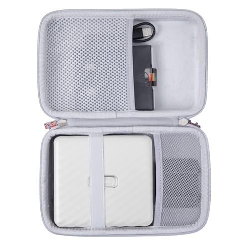 Khanka Case for Fujifilm Instax Link Wide Photo Printer,Carrying Bag with Pocket for Instax Link...