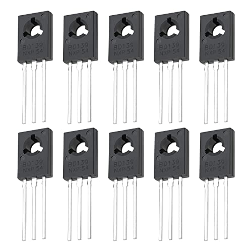 20 Uds BD139 NPN Transistor de Potencia NPN 1.5A 80V Audio Amplificador de Potencia Transistor TO-126 Transistor Triodo Componentes Electrónicos Cover