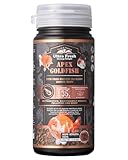 Ultra Fresh Apex Goldfish Color Boosting Crisps, Color Boosting Premium All Natural Ingredients Goldfish Fish Food, Slow Sinking, 1.76 oz