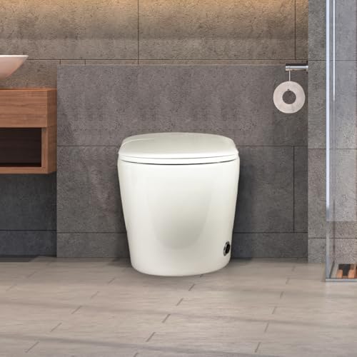 EUROTO Famous Classic 3858 – Upgraded One-Piece Dual Flush Toilet