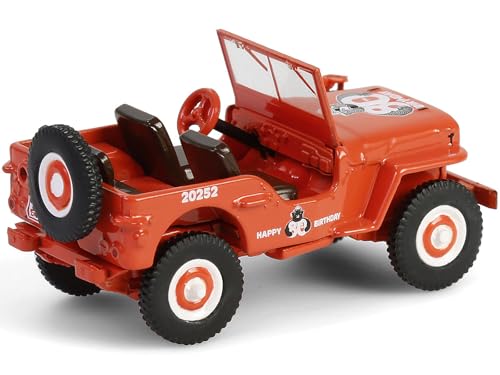 1944 MB Red Smokey Bear escala 1:64 modelo coleccionable miniatura 3