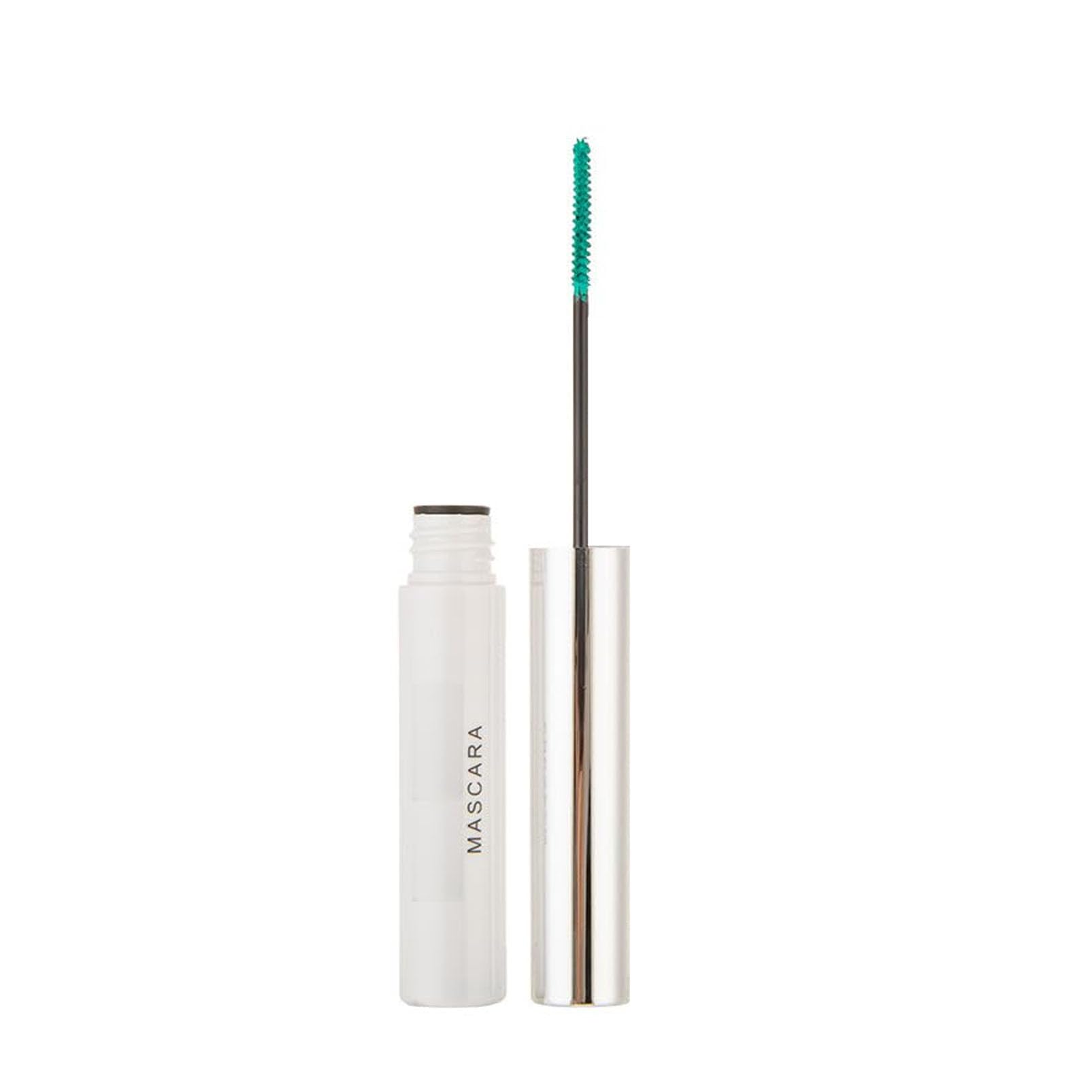 Ultra Fine Waterproof Mascara Wimperntusche Lange Wimpern,Wasserfest Feiner Pinsel Green Wimpern,Long-lasting Mascara Cream Wimperntusche mit Silk Fiber,Nicht klumpender (06 Emerald, Fine)