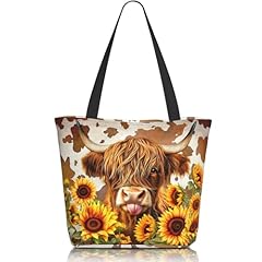 Brown Sunflower Cow
