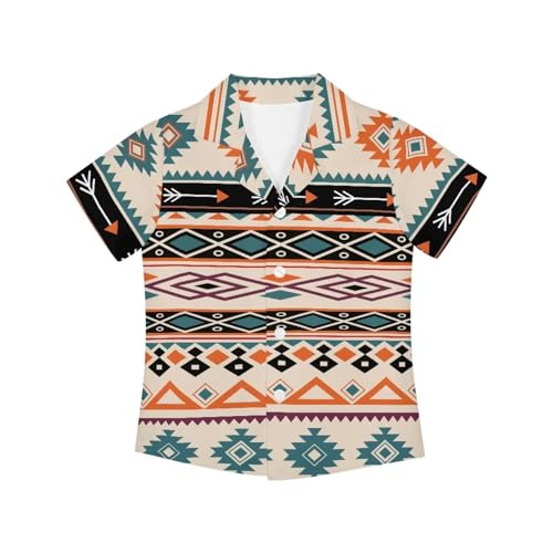 Boy Golf Shirt Summer Beach Fun Tops Cute Girls Hawaiian Shirt Tropical