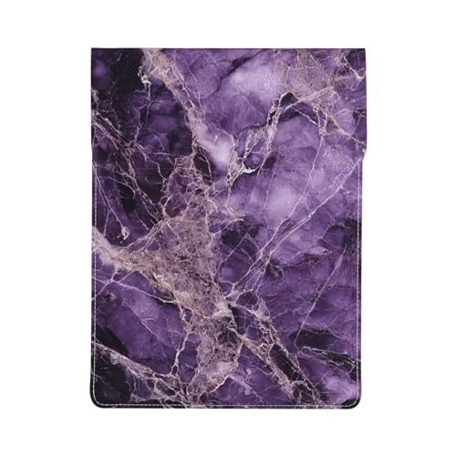 Funda para Laptop 13 pulg. Cuero Acolchada Morada miniatura 1