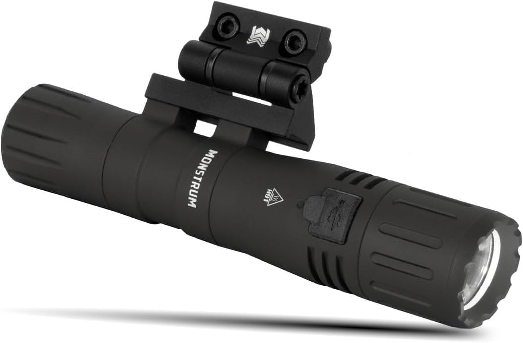 Monstrum ArcSaber 1200 Lumens Weapon Light with Remote Pressure Switch | Compatible with M-LOK