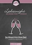 6-12 Personen Event-Laedele - Mitmach-Krimi-Dinner für zu Hause - Ladiesnight: der Mörder trinkt Prosecco - für 6-12 Ladies (für Mädelsabend, JGA..)