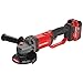 CRAFTSMAN V20 Cordless Angle Grinder Tool Kit, 4-1/2 inch, Battery and Charger Included (CMCG400M1)