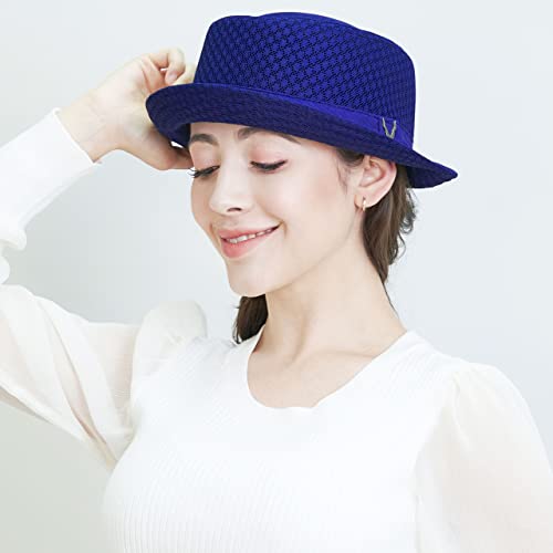 Image of The Hat Depot Unisex Light Weight Classic Soft Cool Mesh Pork Pie hat