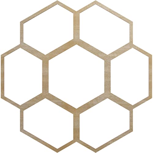 Image of Ekena Millwork 34 inchOD x 12 inchID x 3 /8 inchT Florin Wood Fretwork Pierced Ceiling Medallion, Birch