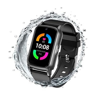 Fajocru Senior GPS Smart Watch with Fall Detection - 4G LTE Elderly Smartwatch with Real-Time Location, SOS Alerts, and IP67 Waterproof - Ideal for Dementia/Alzheimer’s Safety (Black)