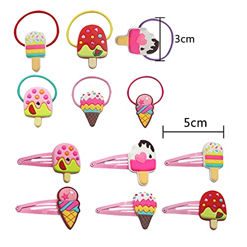 CYSJ 12 Pz Fumetto Mollette Gelato Accessori per