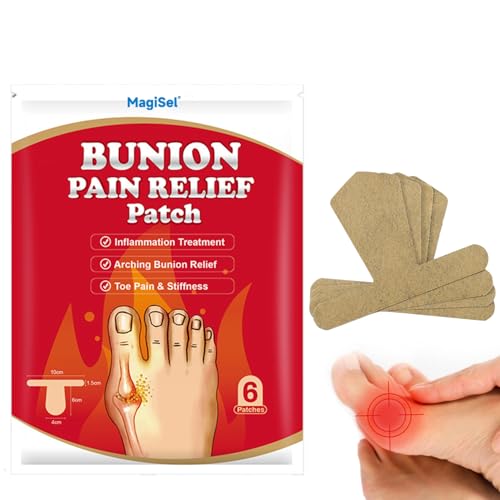 Parches para el dolor, Parche Para La Artriti, Parches de protección para tendinitis, 6pc, Reduce El Dolor, Alivia La Hinchazón, Disminuye Inflamación, Promueve Circulación