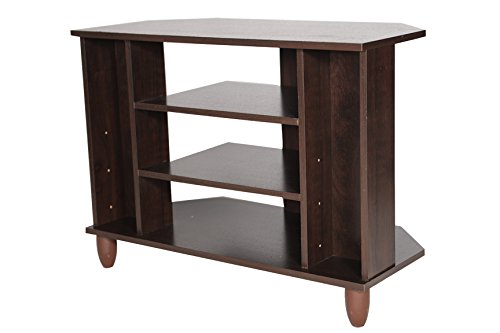 Image of DeckUp Dusun Engineered Wood Tv Entertainment Unit (Dark Wenge, Matte Finish), 23.6 Inches