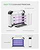 Buzbug LED Bug Zapper Indoor, 3800V High-Voltage, 3 LED Bulbs Up to 50,000 Hours, Electric Mosquito Zapper, Fly Trap Mosquito Trap, Fly Killer Fly Zapper -MA009 #4
