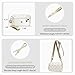 FODOKO Wristlet wallets for women RFID crossbody Wallet with 4 Zippers,Travel Credit Card,Holder Cell Phone Organizer,coin purse (checkered beige)