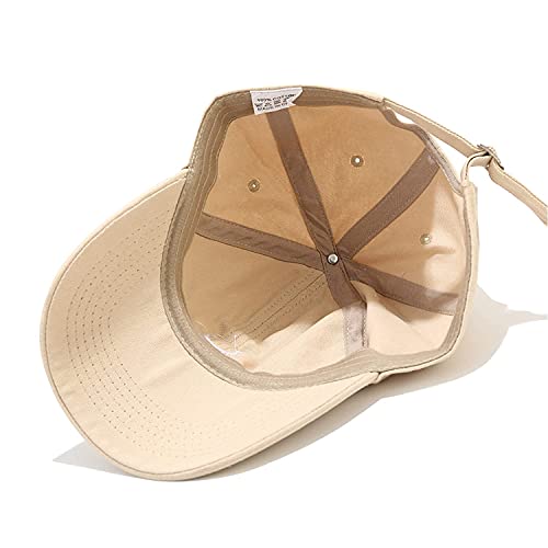 Gorras de béisbol de algodón con cara sonriente pack de 3 ajustables unisex negro blanco beige 5