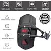 Compatible with KTM Duke 200/250/390 RC390 Motorcycle Rear Mudguard Wheel Fender Splash Guard Shield Black Motorcycle Accessories