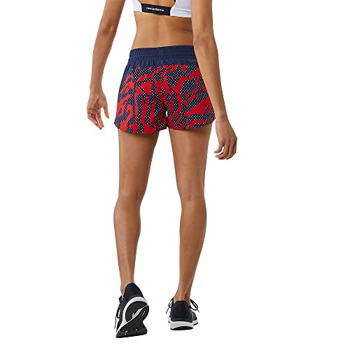 New Balance Women's Accelerate 2.5 Inch Short 22, True Red, X-Small #TOP2