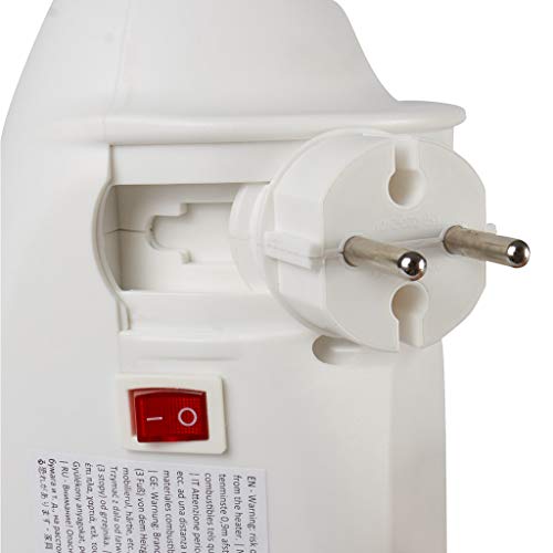 Energiebesparende elektrische mini kachel met afstandsbediening, elektrische verwarming in het stopcontact tot 22 m²… - Image 5