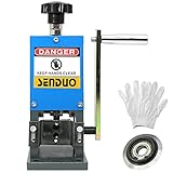 SENDUO Manual Wire Stripping Machine Speed 50FT/MIN Wire Stripper Machine Wire Gauge Range...