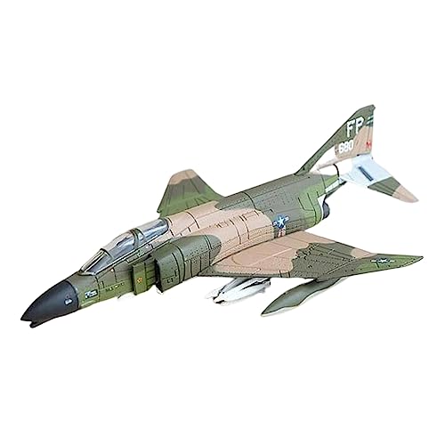 Chasseur F-4C 1/144 miniature camouflage pour décorer un bureau de passionné d'aviation