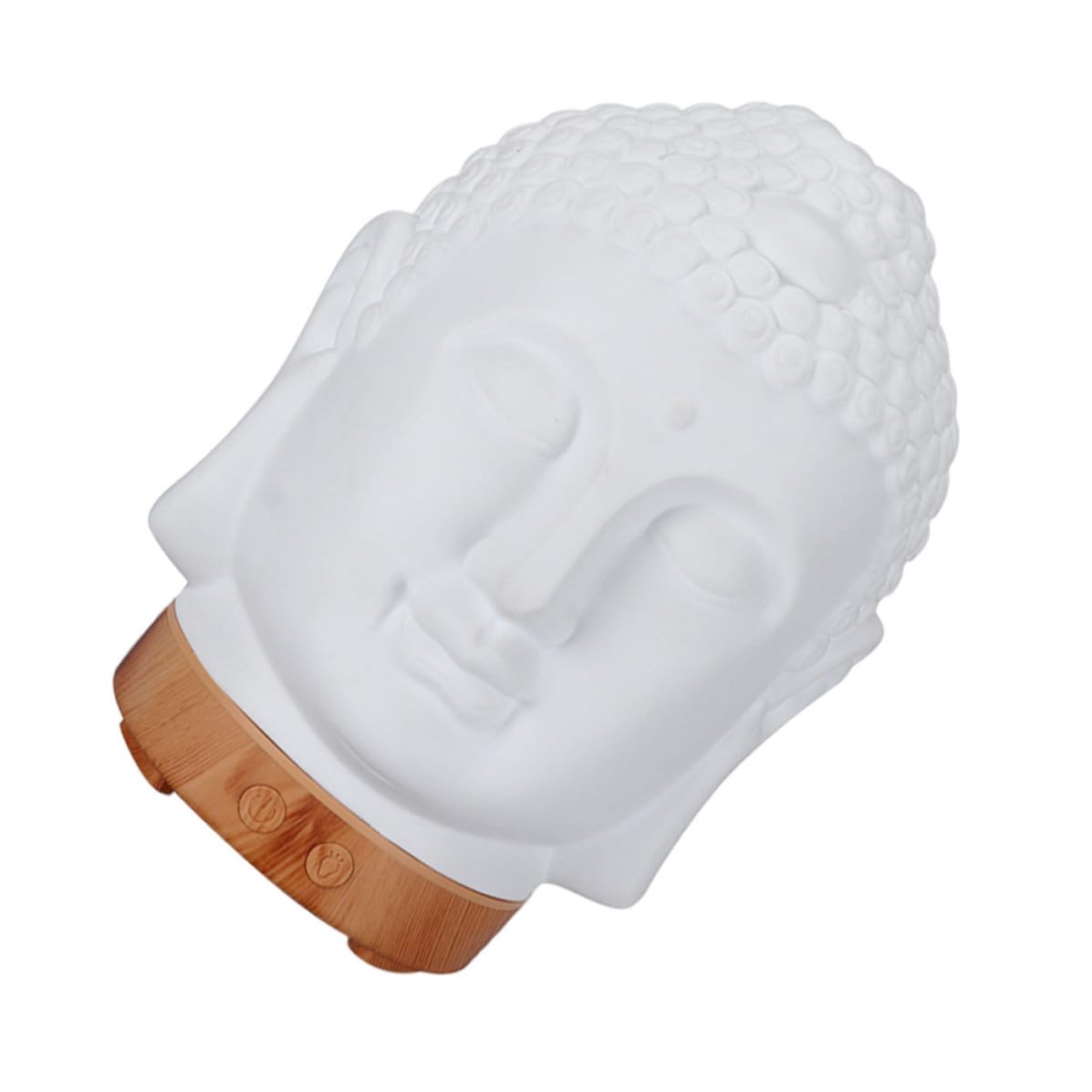Diffusore di Aromaterapia Buddha in Ceramica Bianca Ac220 10w | Uso Decorativo, Funzionamento Silenzioso, Portatile, per Ufficio e Ristorante