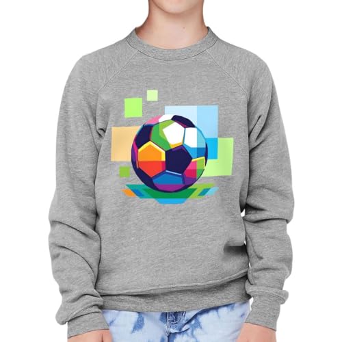 Colorful Ball Kids' Raglan Sweatshirt - Soccer Apparel - Soccer Clothing