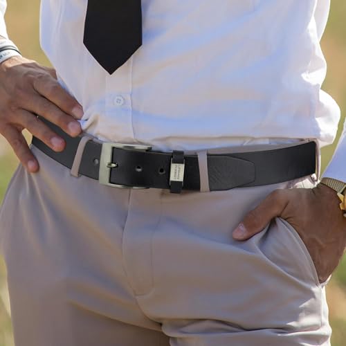 Image of URBAN FOREST Axel Leather Belt for Men