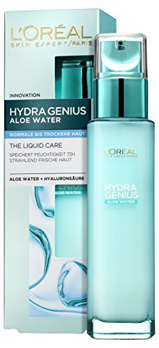 L'Oréal Paris Hydrating Fluid, Hydra Genius Aloe Water, Hydration and Freshness - Image 3