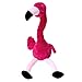 Produktbild trendaffe Laber-Flamingo Stofftier mit Sprachwiedergabe - Laber Flamingo Kuscheltier Plüschtier