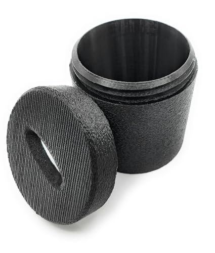 Coin Caddy Coin Holder for Cars Low Profile Change Coin Holder for Car Cup Console Coin Storage Container Change Organizer with Lid