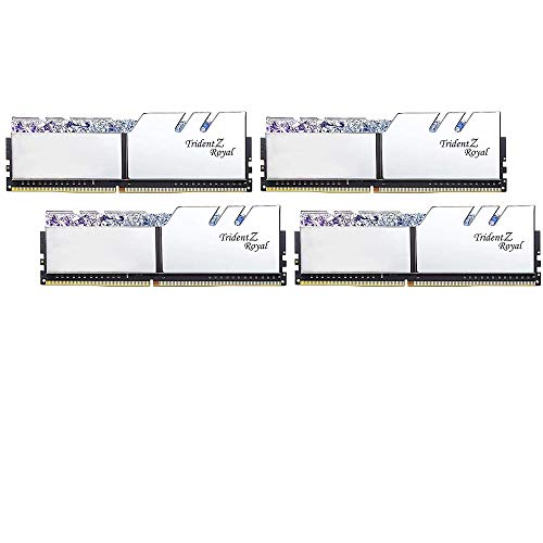Image of G.SKILL Trident Z Royal 32GB (2 * 16GB) DDR4 3200MHz CL16-18-18-38 1.35V Desktop Memory RAM - F4-3200C16D-32GTRS