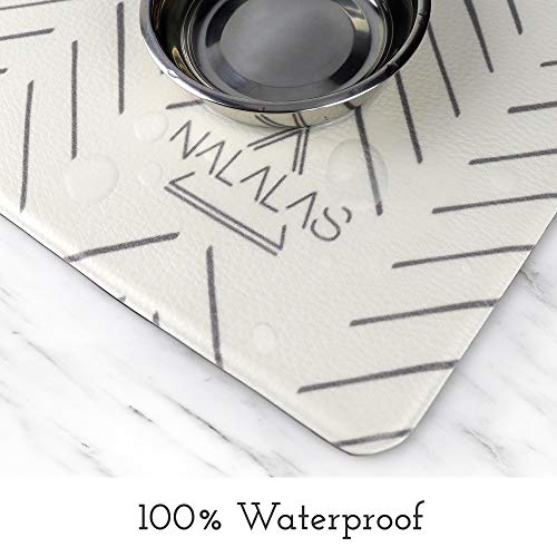 NALALAS Bohemian Large Waterproof Dog Mat - Food & Water Pet Food Mat, Cat Food Mat, Dog Food Mat for Floors… - Image 7