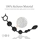 BDSMYOU Analplug Buttplug Analkette,mit 6 Analkugeln Anal beads,2023-Neu 49 cm Extra Lang Anal Plug Anal Dildo,Butt plug Anal Spreizer Analspielzeuge,Anal Hook Anus Masturbator,Sex Spielzeug Beide (L)