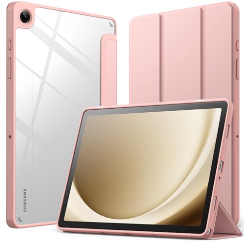 Coque Samsung Tab A9 Plus JETech protection fine or rose