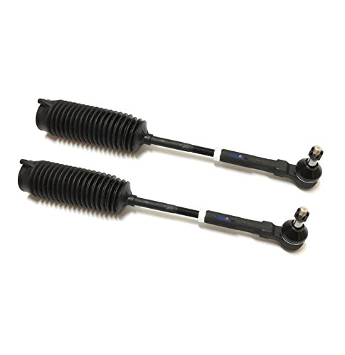 8 Pc Suspension Kit Inner & Outer Tie Rod Ends, Sway Bar End Links, Rack And Pinion Bellow Boots #TOP2