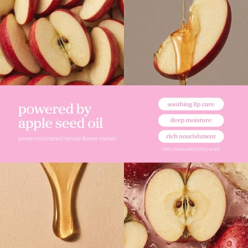 Image of NOONI Applepeony Lip Oil Shimmer - Plumping Clear Glossy Lip Oil