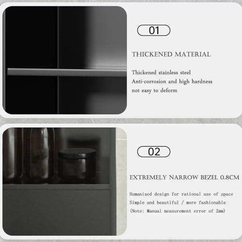 Étagère de douche en acier inoxydable brossé chic Sto Solut - 5