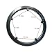 Aosekaa Bike Chain Wheel Protector Chainring, Black Bicycle Chainring Chainring Cover for Bicycle Mountain Bike,Outdoor Replacement Supplies, 10.6cm