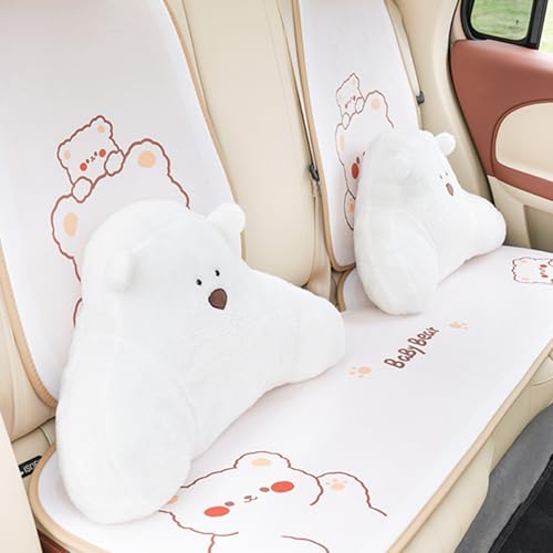 Coussin de nuque pour soulager le mal de dos avec peluche ergonomique - 4