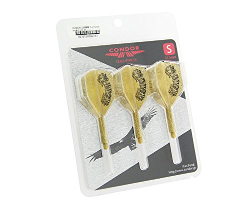 Condor Darts Flight Yuki Yamada The Classic Small S Glitter Gold TiTO Tito