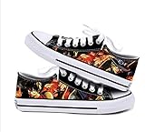 【Material】Die Unterseite des Schuhs besteht aus hochwertigem Gummi, verschleißfest und bequem. Die Seiten sind aus Canvas, das sauber und atmungsaktiv ist.