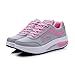 ZWRXW Walking Sneakers for Women Hands-Free Cushion Running Tennis Shoes Non-Slip Wide Toe Orthopedic Mesh Shoes Sports Athletic Fashion Sneakers Grey